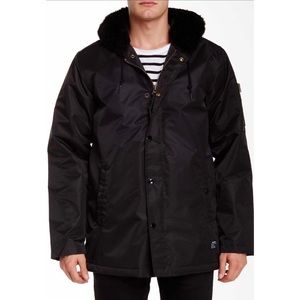 OBEY Winston Faux Fur Winter Jacket